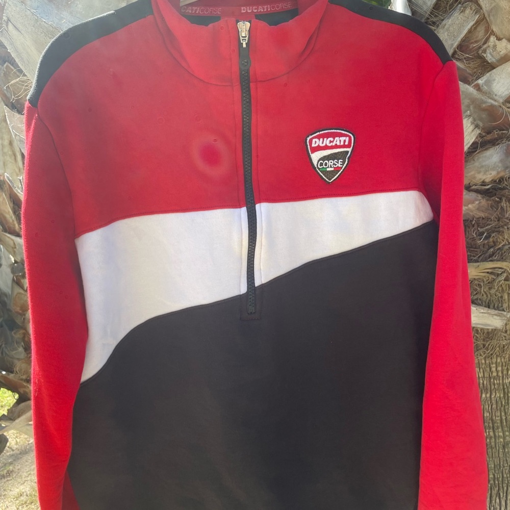 Men’s or Women’s Ducati Corse pull over sweater
